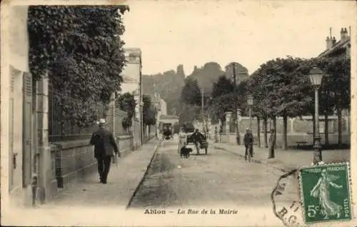 Ak Ablon, Rue de la Mairie