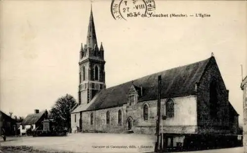 Ak N-D du Touchet Manche, Kirche