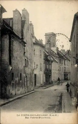 Ak La Ferte sous Jouarre Seine et Marne, Rue Poterne-Bruncheaul