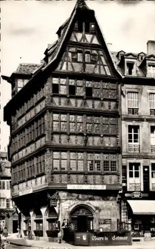 Ak Strasbourg Straßburg Elsass Bas Rhin, Le Maison Kammerzell