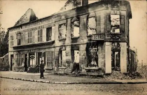 Ak Creil-Oise, Der Große Krieg 1914, Das Büro