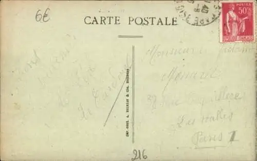 Ak Bréval Yvelines, Gesamtansicht