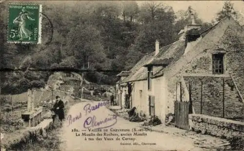 Ak Chevreuse Valley Yvelines, Moulin des Rochers