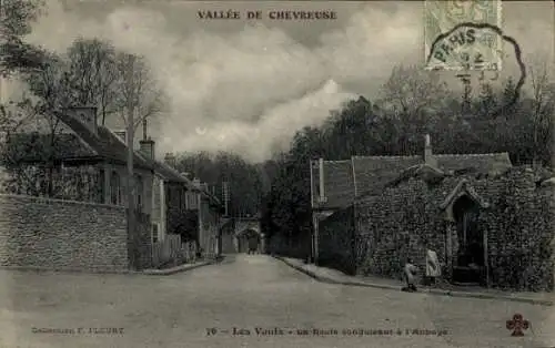 Ak Chevreuse Valley Yvelines, Les Vaulx, Abtei