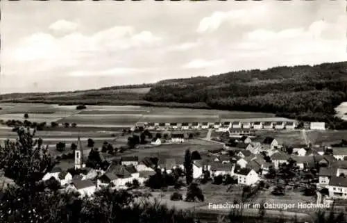 Ak Farschviller Farschweiler Lothringen Moselle, Totalansicht, Osburger Hochwald