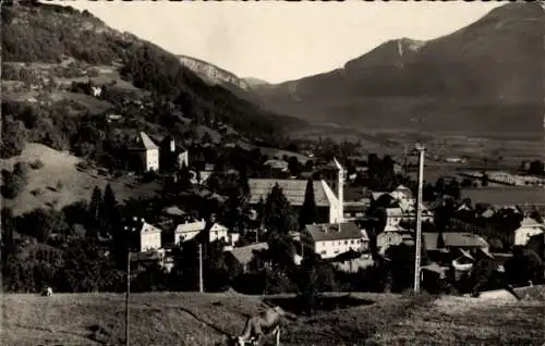 Ak Sallanches Haute Savoie, Blick auf das Arve-Tal