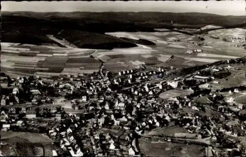 Ak Erndtebrück Nordrhein Westfalen, Fliegeraufnahme, Panorama