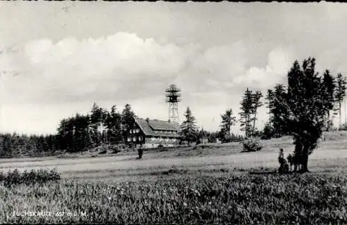 Ak Willingen im Westerwald, Fuchskaute, Gaststätte, höchster Punkt Westerwald