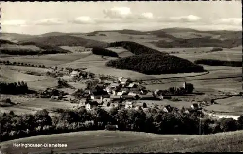 Ak Heringhausen Diemelsee Hessen, Panorama