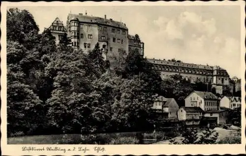 Ak Weilburg an der Lahn Hessen, Schloss