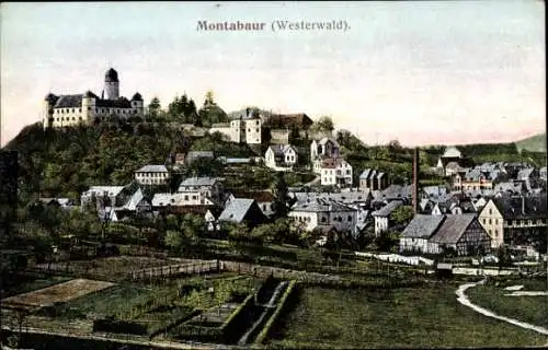 Ak Montabaur im Westerwald, Gesamtansicht