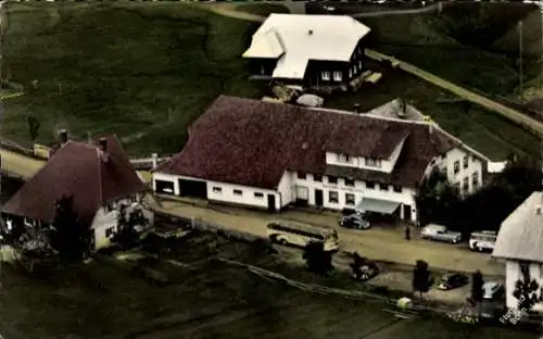 Ak Bernau im Schwarzwald, Cafe Stoll, Luftbild