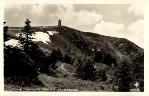 Ak Feldberg im Schwarzwald, Bismarckdenkmal