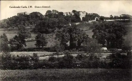 Ak Carisbrooke Isle of Wight England, Carisbrooke Castle