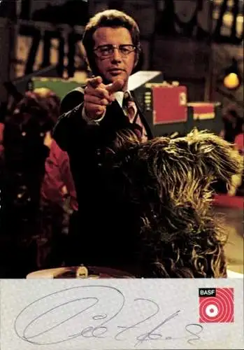 Ak Schauspieler und Sänger Dieter Thomas Heck, Portrait, Autogramm