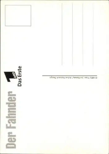 Ak Schauspieler Michael Lesch, Portrait, Autogramm, Der Fahnder