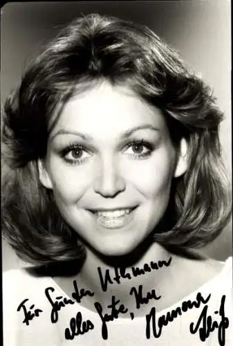 Ak Schauspielerin Ramona Leiß, Portrait, Autogramm