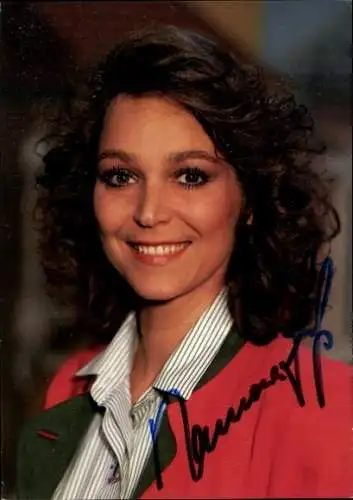 Ak Schauspielerin Ramona Leiß, Portrait, Autogramm, Die Stars der Volksmusik