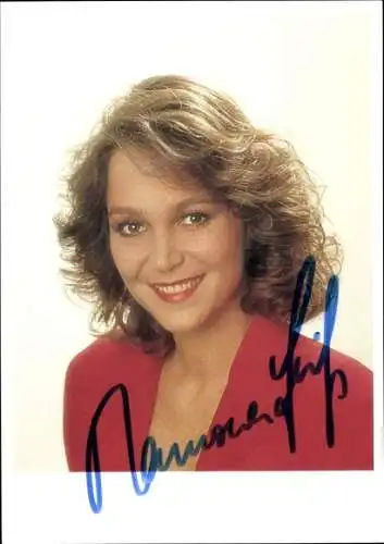 Ak Schauspielerin Ramona Leiß, Portrait, Autogramm
