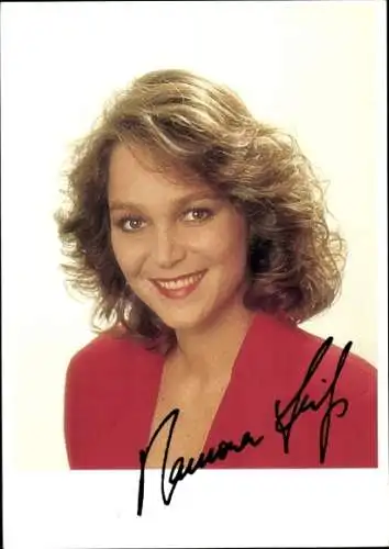 Ak Schauspielerin und Sängerin Ramona Leiß, Portrait, Autogramm, die Stars der Volksmusik