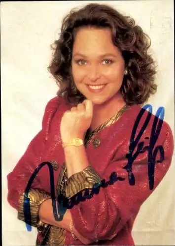 Ak Schauspielerin und Sängerin Ramona Leiß, Portrait, Autogramm, die Stars der Volksmusik