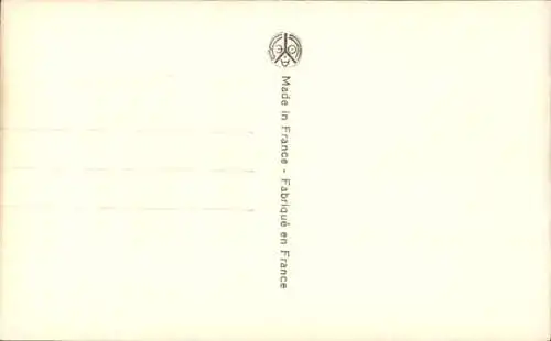 Ak Frau im Unterkleid, Spiegel, Tisch