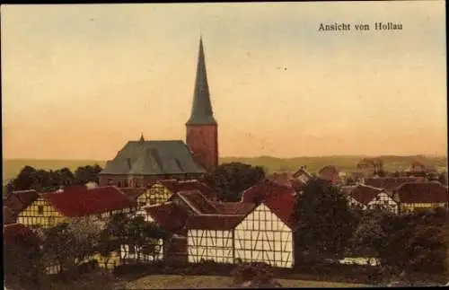 Ak Hollau Altaussee Steiermark, Teilansicht, Kirche