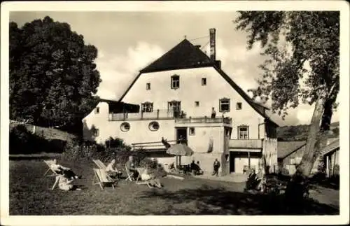 Ak Vorderburg Rettenberg Allgäu, Erholungsheim Amtshaus