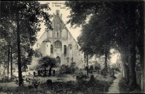 Ak Altenkirchen Insel Rügen in der Ostsee, Kirche