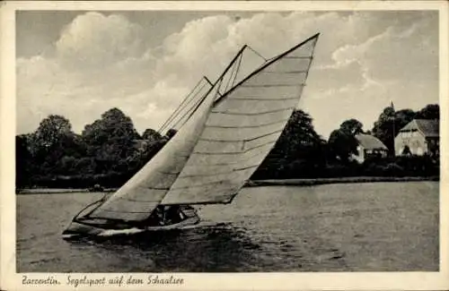 Ak Zarrentin am Schaalsee, Segelsport, Segelboot