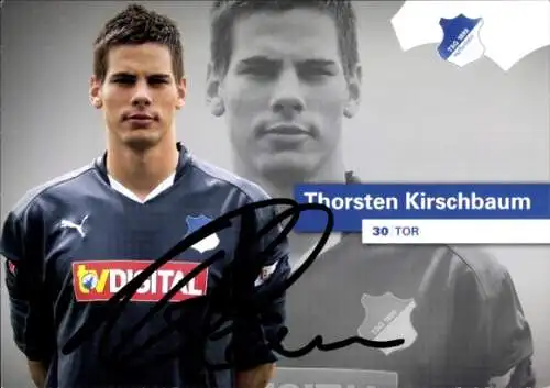 Autogrammkarte Torwart Thorsten Kirschbaum, TSG 1899 Hoffenheim, Autogramm