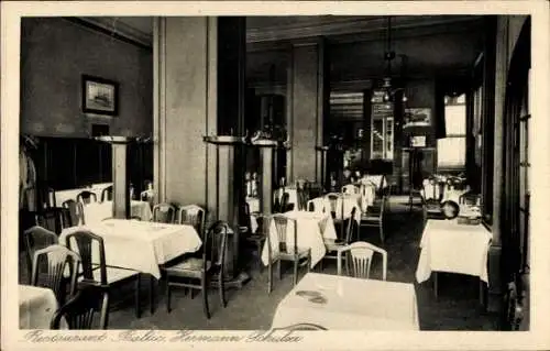 Ak Berlin Mitte, Innenansicht vom Restaurant Baltic, Inh. Hermann Schulze, Invalidenstraße 120-121