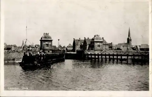 Ak Lemmer Friesland Niederlande, Sluis