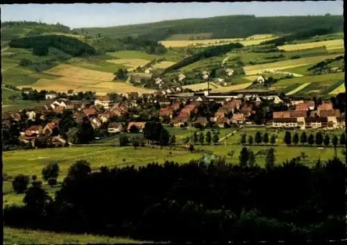 Ak Ottbergen Höxter im Weserbergland, Gesamtansicht