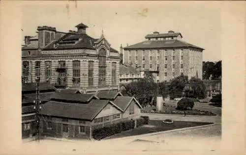 Ak Maisons Alfort Val de Marne, Teilansicht, Gebäude