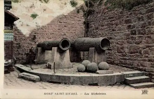 Ak Le Mont Saint Michel Manche, Les Michelettes