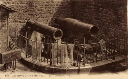 Ak Le Mont Saint Michel Manche, Les Michelettes