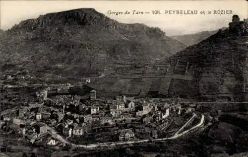 Ak Peyreleau Aveyron, Gorges du Tarn, Rozier