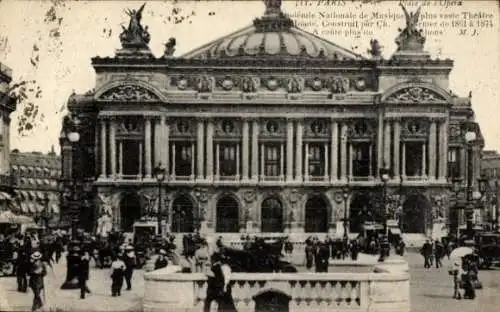 Ak Paris IX Opera, Place de l'Opera