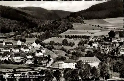 Ak Bad Fredeburg Schmallenberg im Sauerland, Panorama, Deutsche Landjugend-Akademie