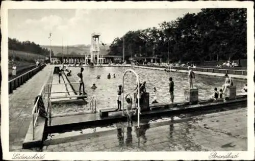 Ak Lüdenscheid im Märkischen Kreis, Strandbad