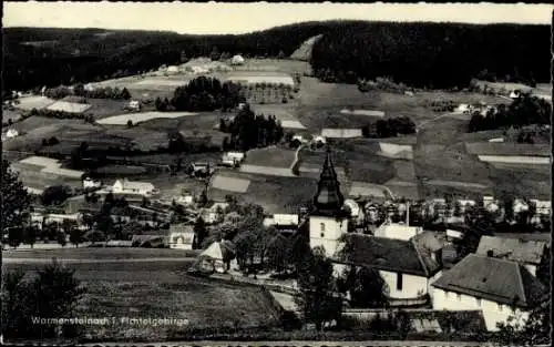 Ak Warmensteinach Oberfranken Bayern, Panorama