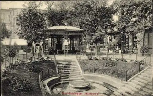 Ak Bad Kissingen Unterfranken Bayern, Maxbrunnen