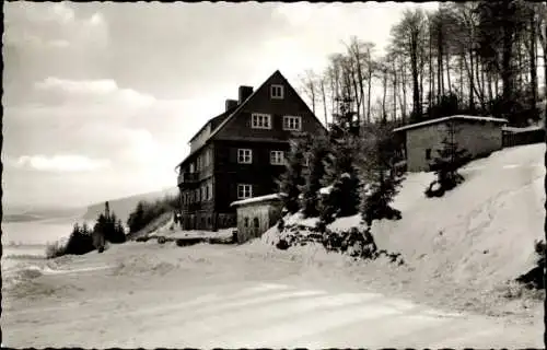 Ak Stryck Willingen Upland in Hessen, Eichenkreuzheim, Winter