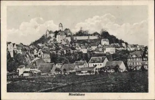 Ak Montabaur im Westerwald, Gesamtansicht