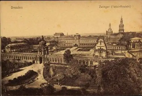 Ak Dresden Altstadt, Königlicher Zwinger