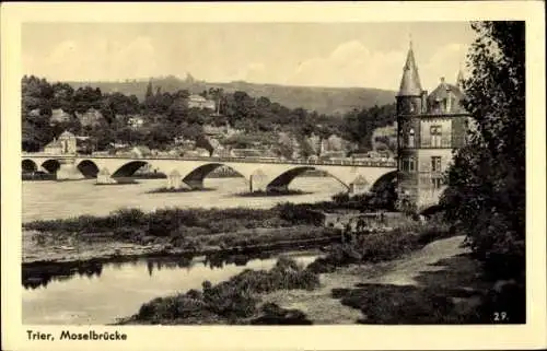 Ak Alzey in Rheinhessen, Moselbrücke