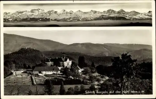 Ak Obereggenen Schliengen im Schwarzwald, Schloss Bürgeln