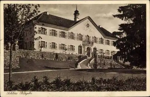 Ak Obereggenen Schliengen im Schwarzwald, Schloss Bürgeln