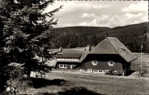 Ak Schonach im Schwarzwald, Naturfreundehaus Küterhäusle